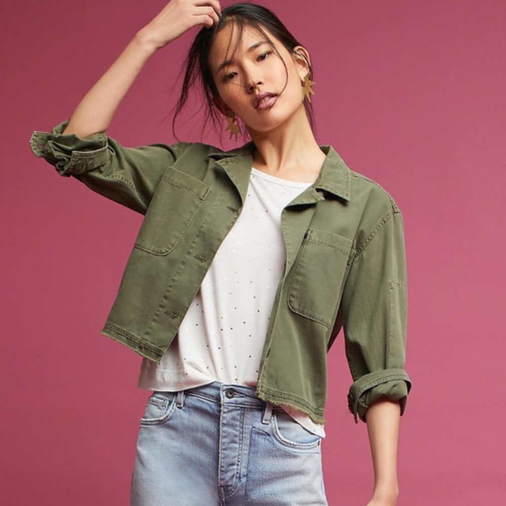 Sanctuary Cropped Utility Jacket - image 2